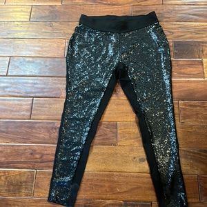 Sequin Leggins!  EUC Lane Bryant 18/20 Sequined Leggins